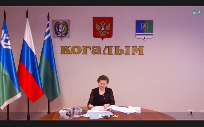 Сегодня губернатор Югры Наталья Комарова работает в Когалыме