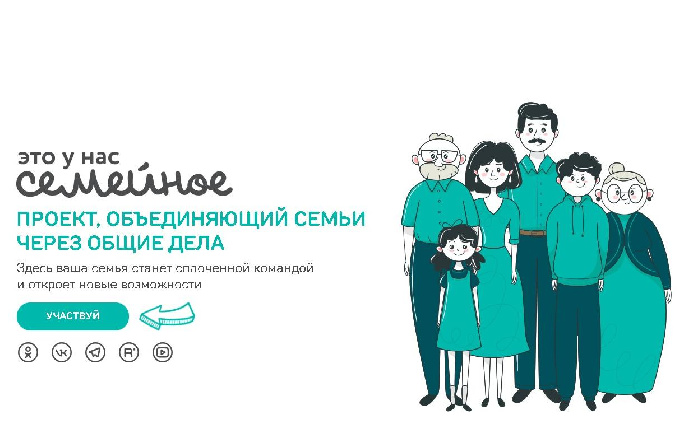  Приглашаем принять участие во Всероссийском конкурсе «Это у нас семейное»